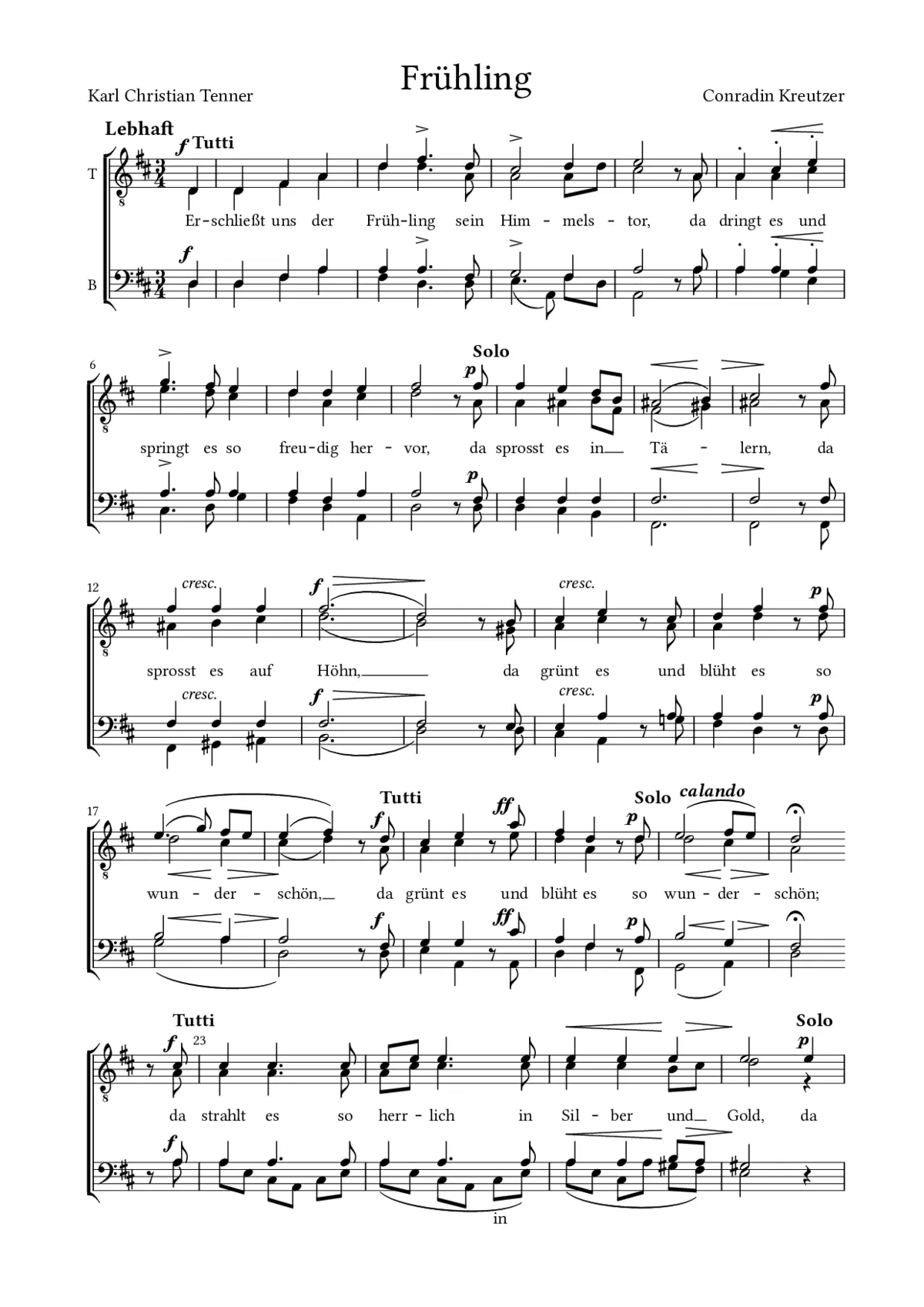 Frühling - Page 1
