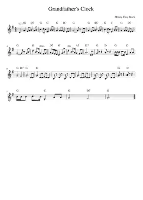 My Grandfather's Clock