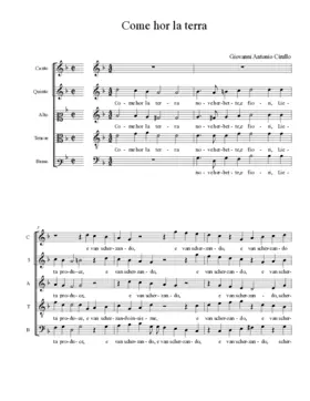 Come hor la terra
