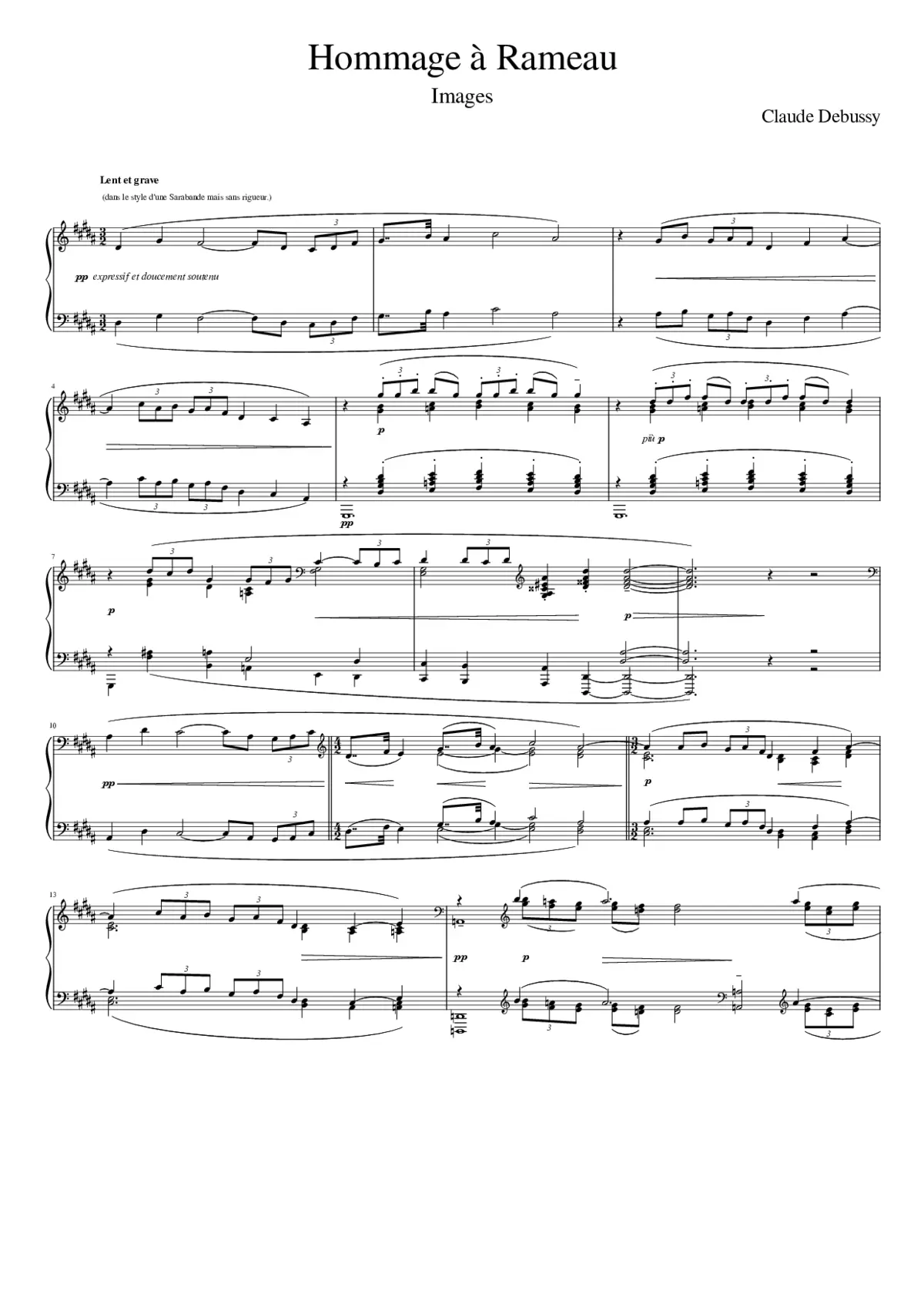 Images pour orchestre - Page 1