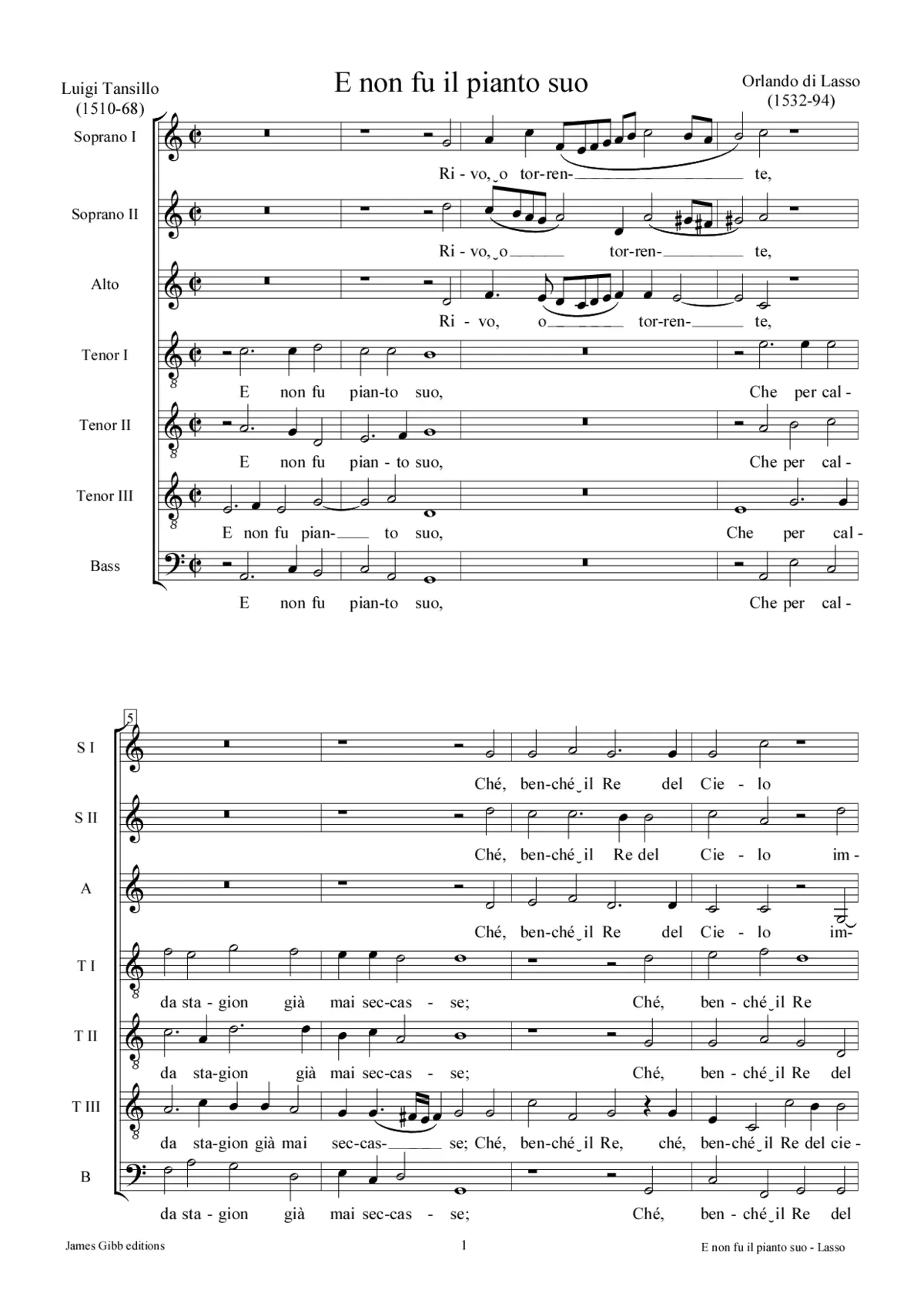 E non fu il pianto suo - Page 1