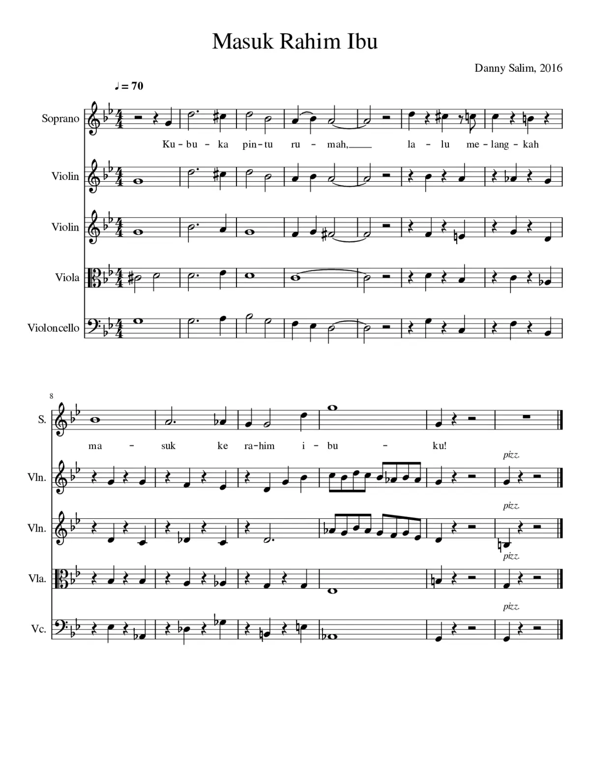 Masuk Rahim Ibu - Page 1