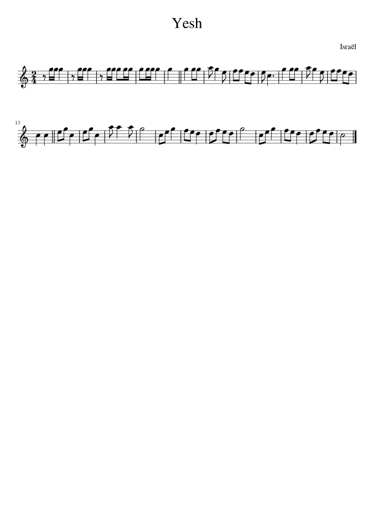 Yesh - Page 1