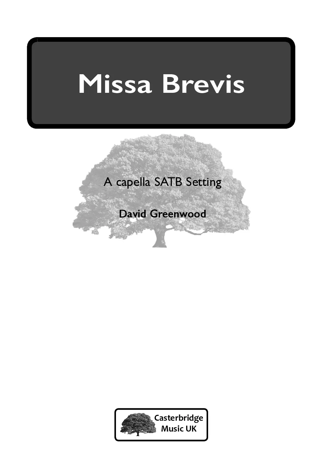 Missa Brevis - Page 1