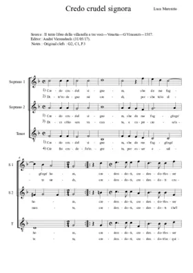 Credo crudel signora