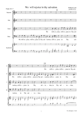 We will rejoice in thy salvation