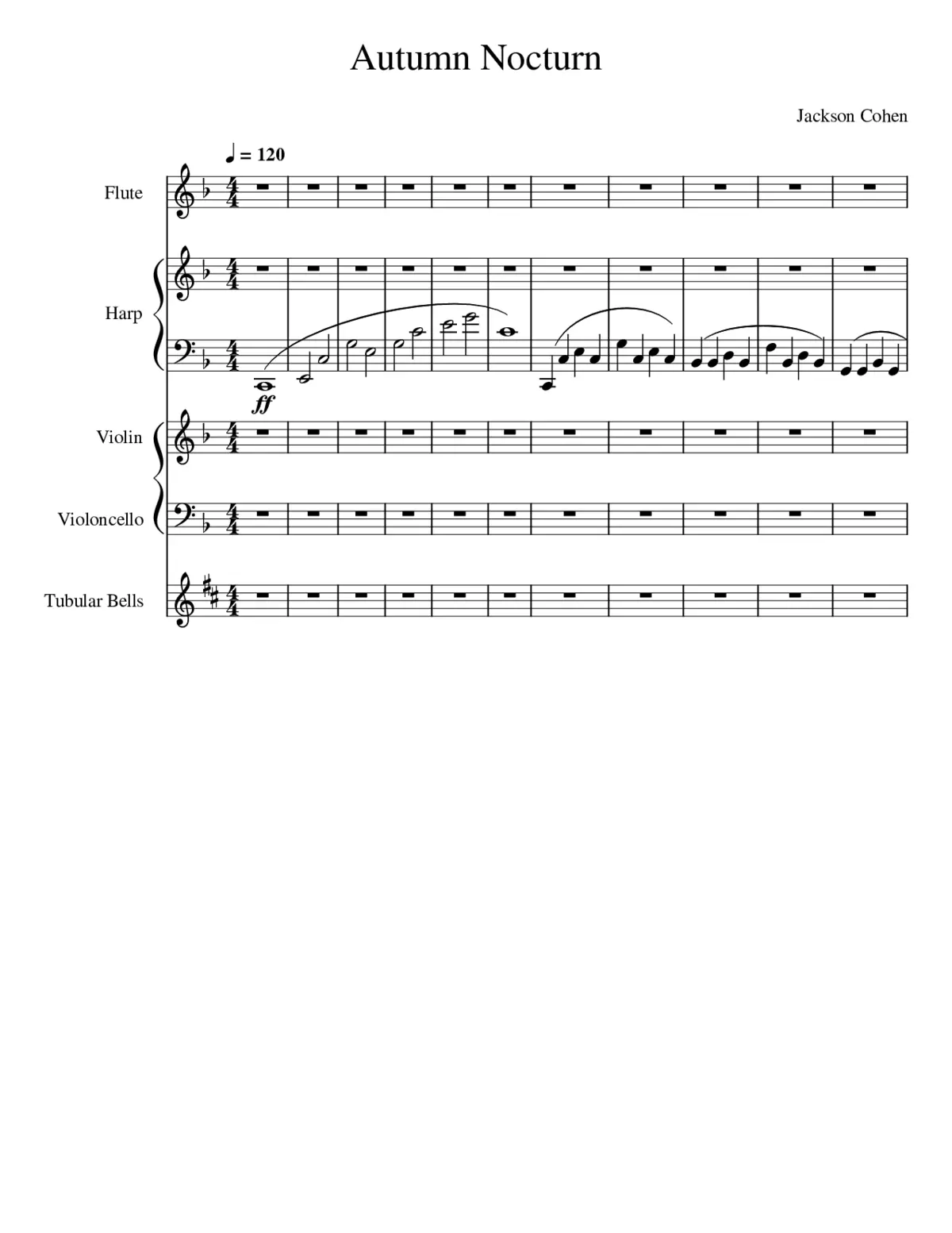 Autumn Nocturne - Page 1