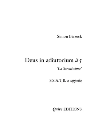 Deus in adiutorium meum