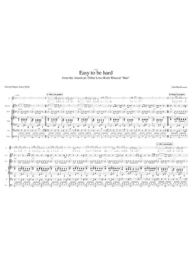 Easy To Be Hard (from 'Hair')
