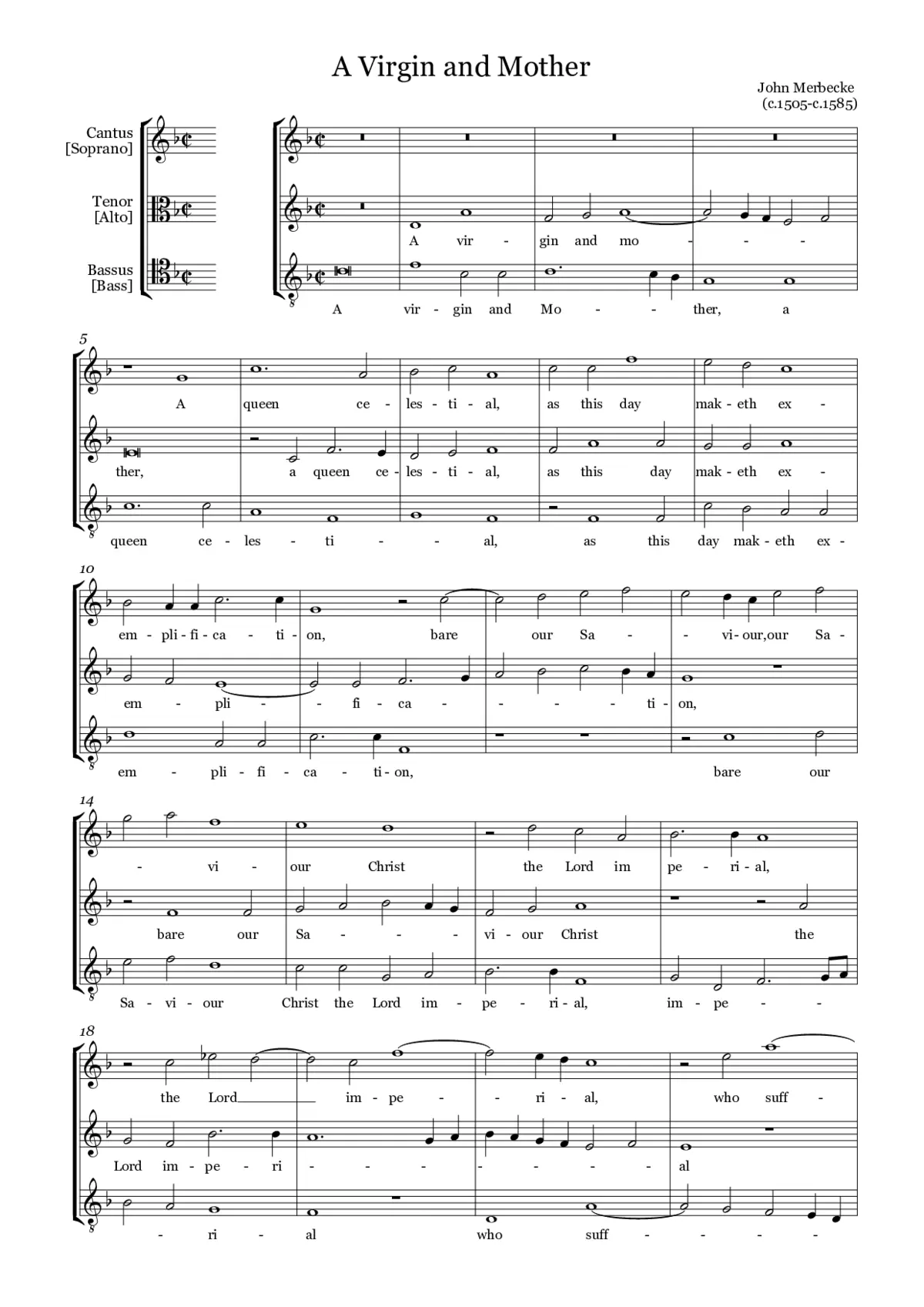 A virgin and Mother - Page 1
