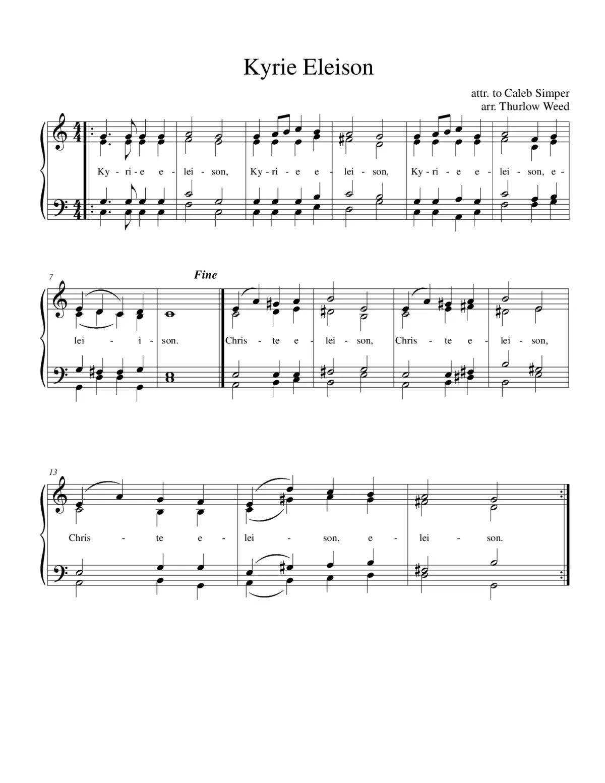 Kyrie - Page 1