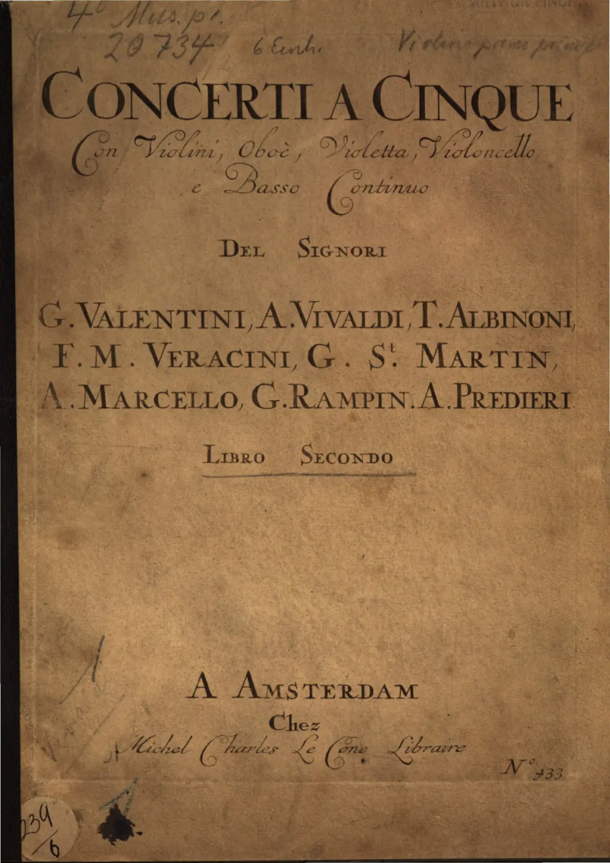 12 Concerti a 5 - Page 1