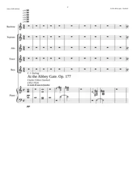 At the Abbey Gate Op. 177