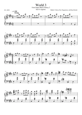 super mario galaxy 2 - world 3