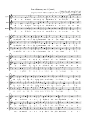 Iesu diletto sposo (Lauda)