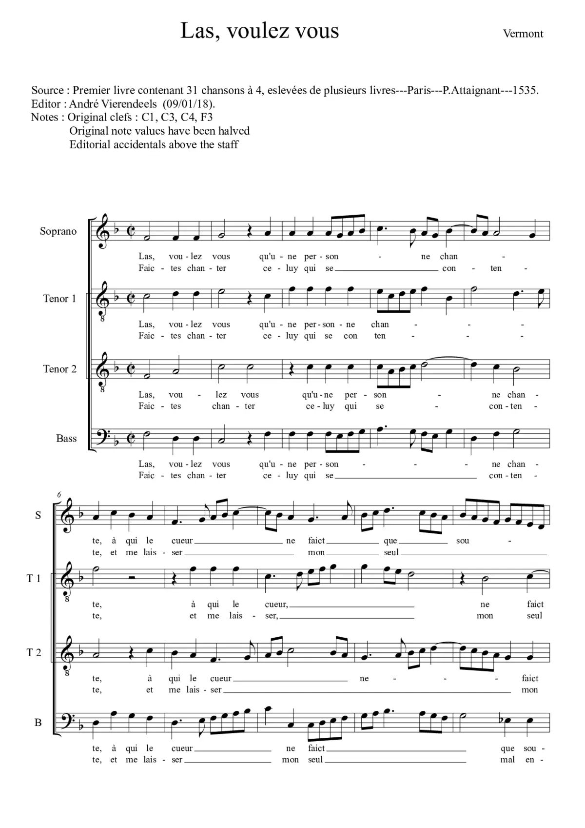 Las voulez vous - Page 1