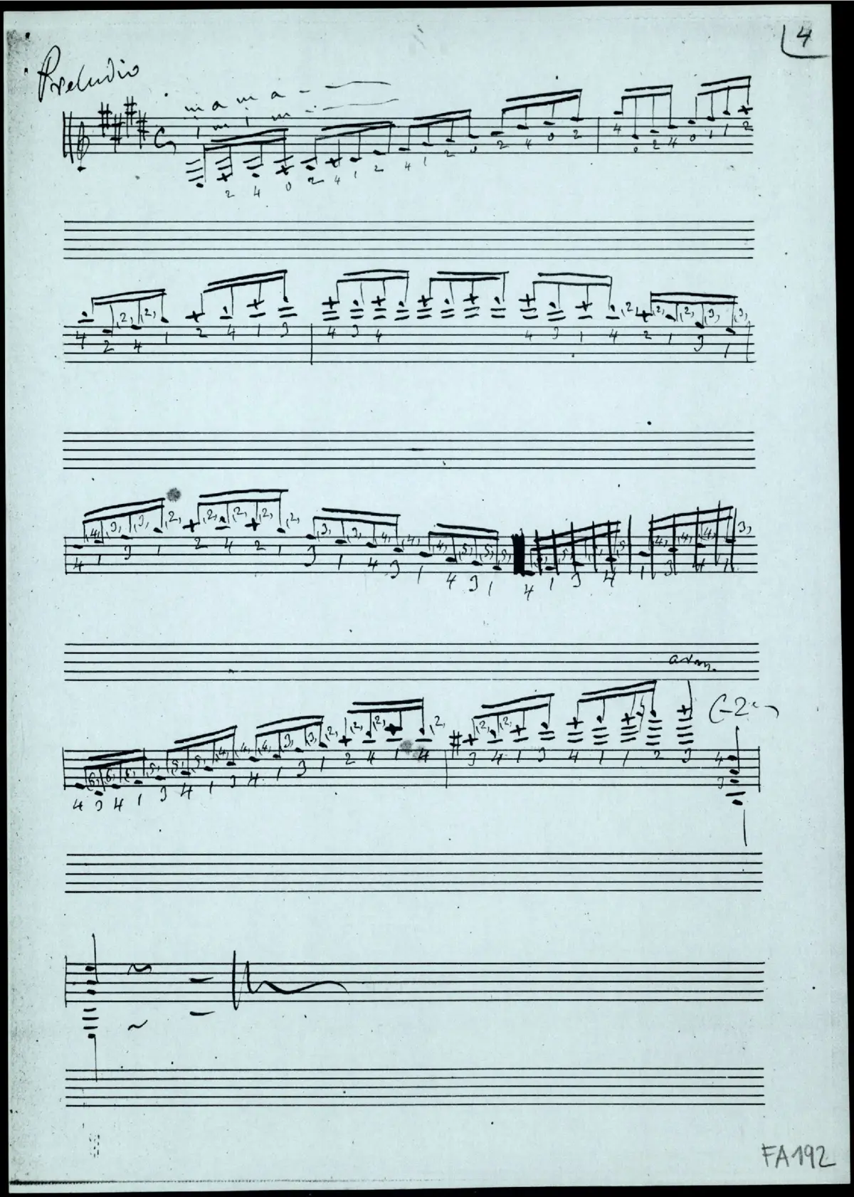 Estudio No.14 - Page 1