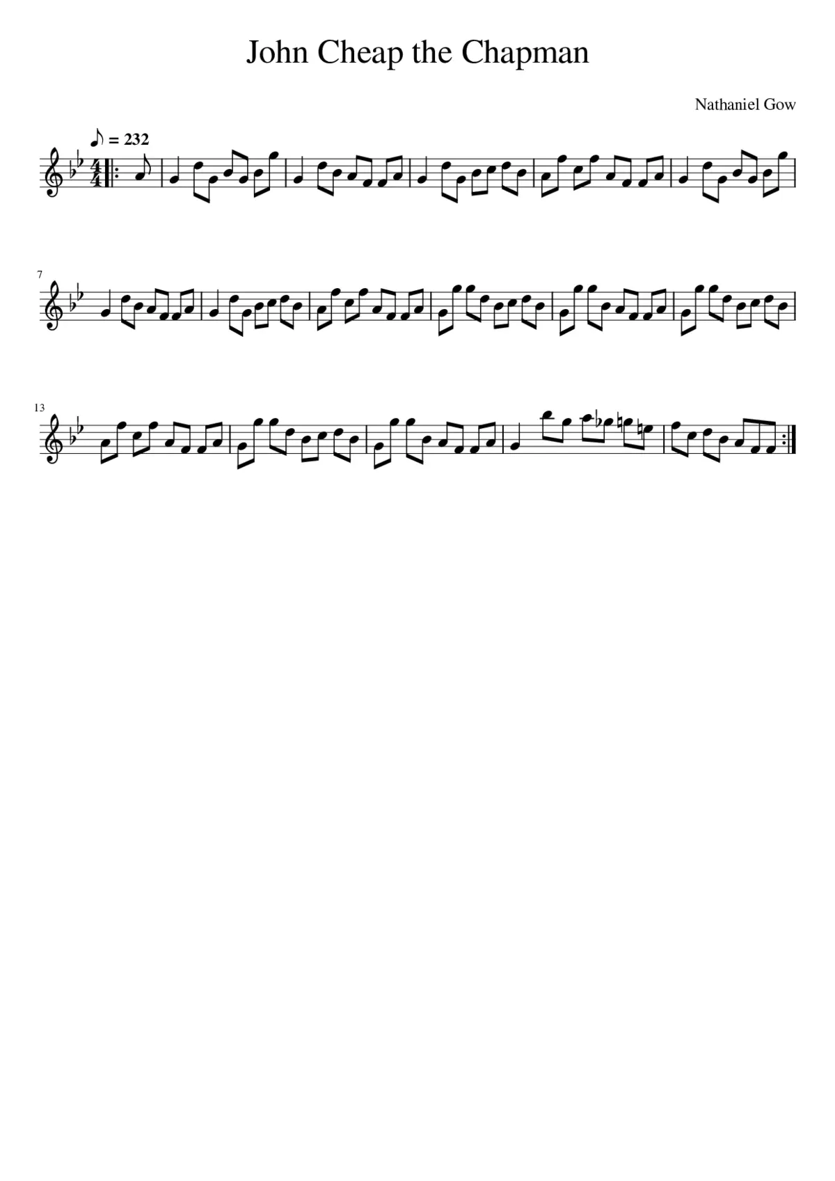 John Cheap the Chapman - Page 1