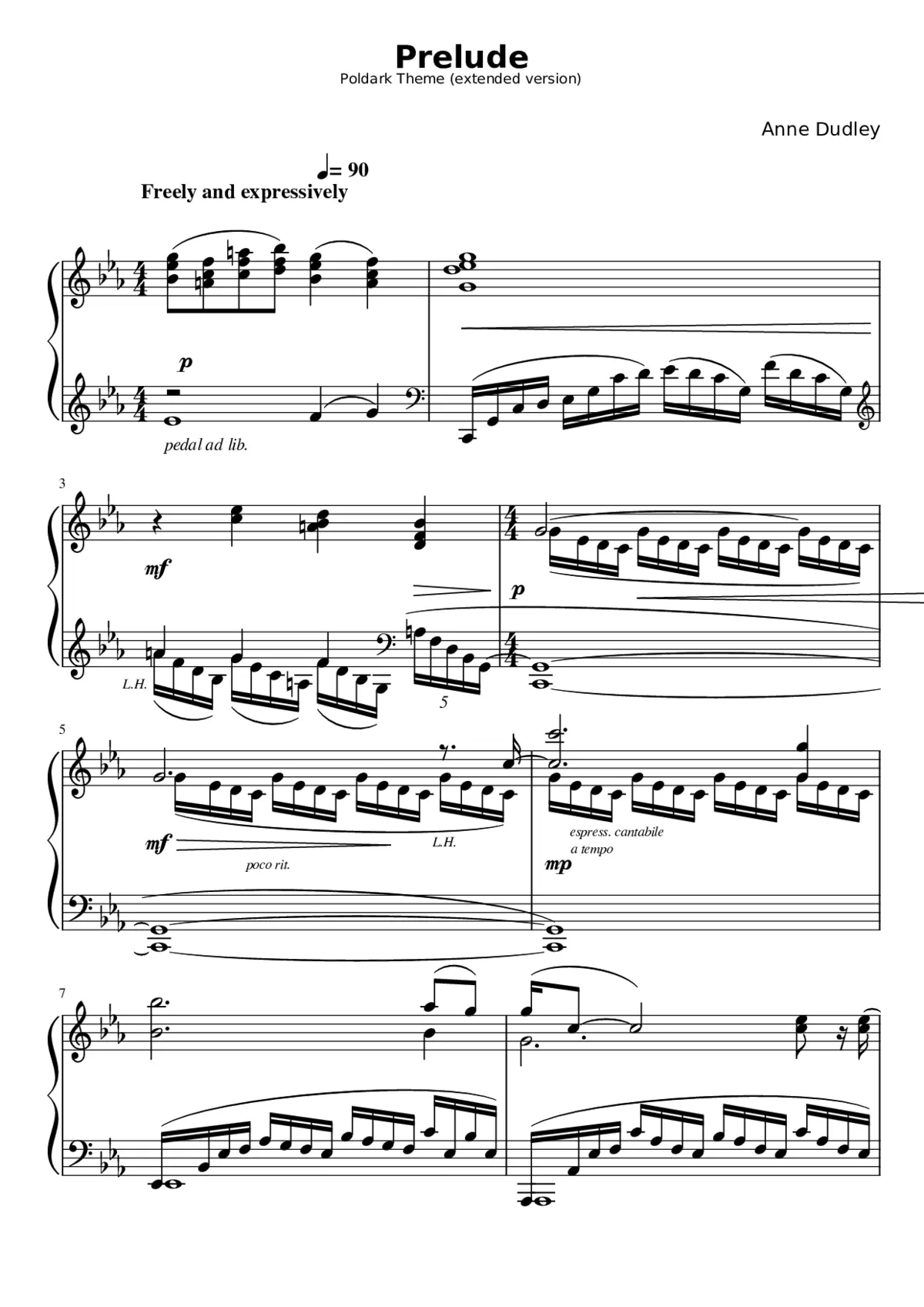 Poldark Prelude - Page 1