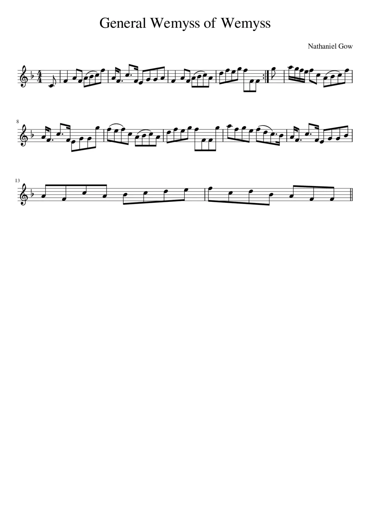 General Wemyss of Wemyss - Page 1