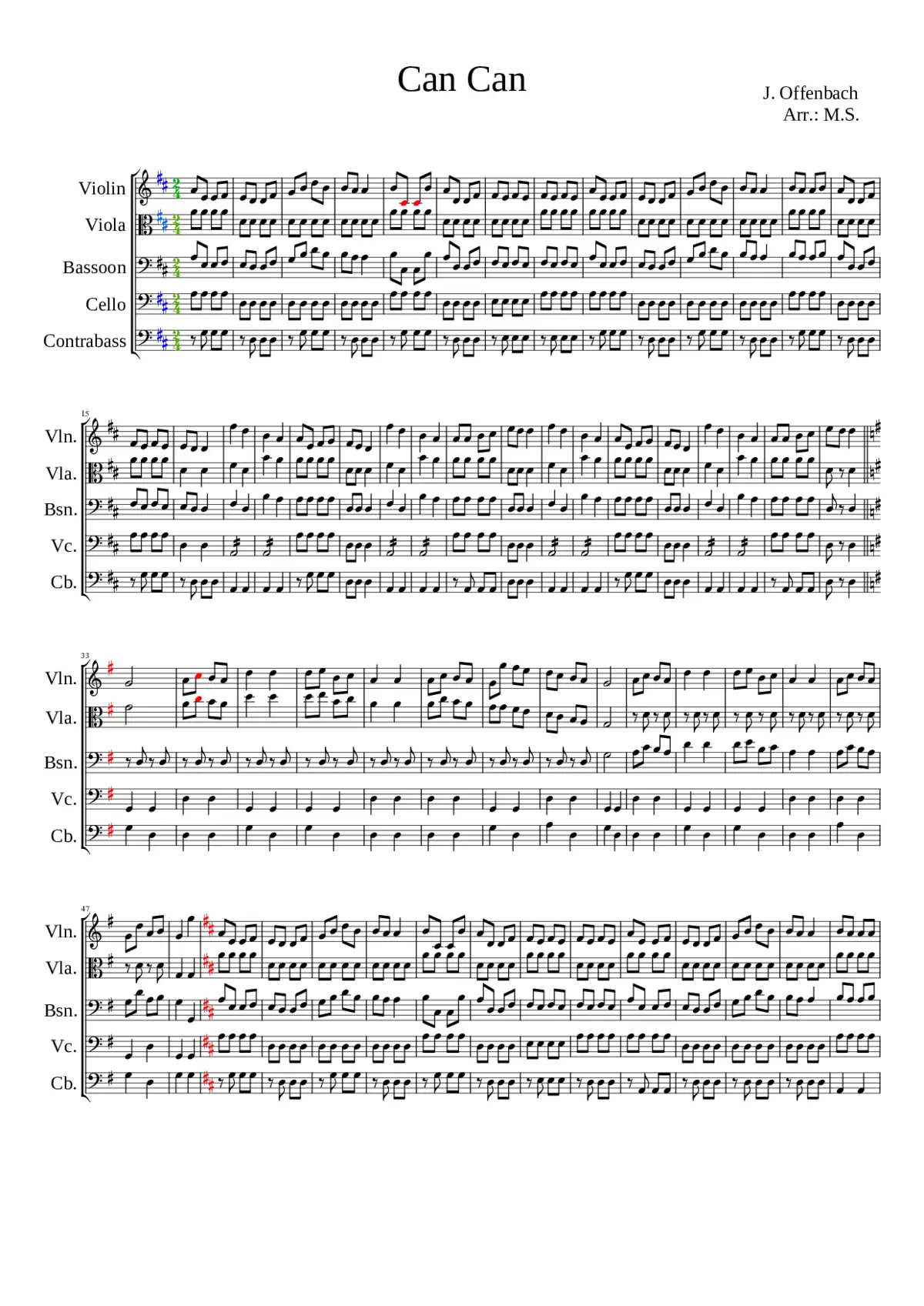 Orphée aux enfers - Page 1