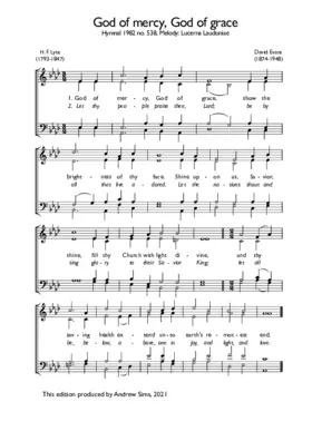 God of mercy, God of grace