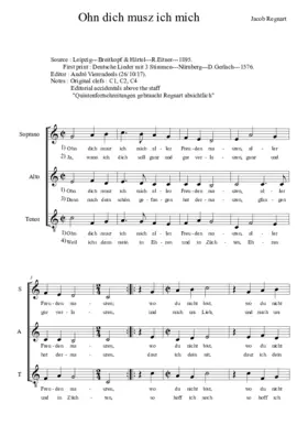 Ohn dich musz ich