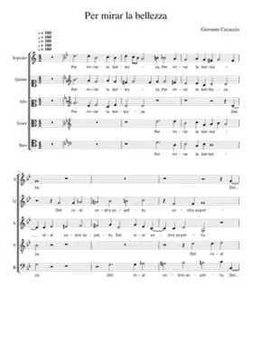 Per mirar la bellezza