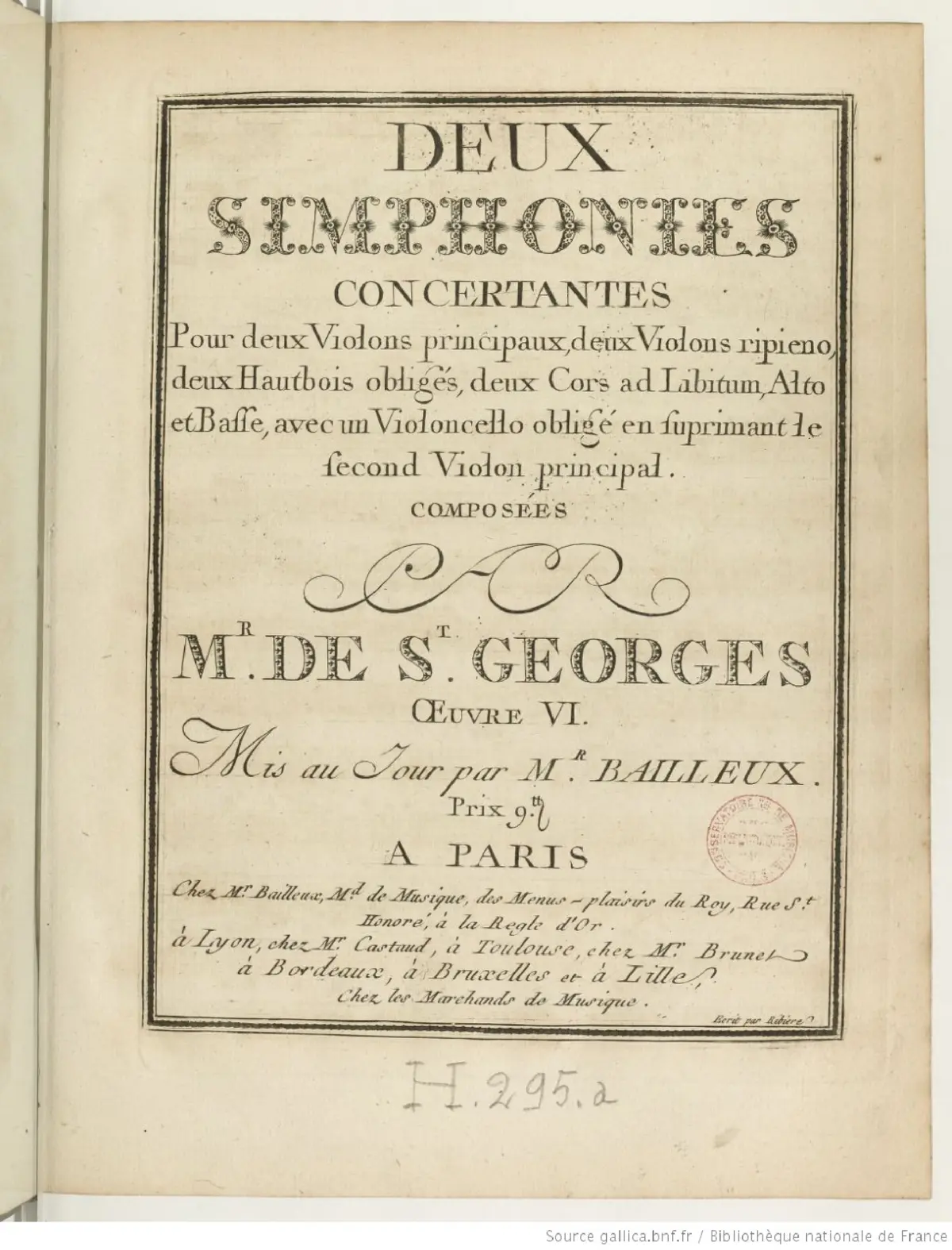2 Symphonies concertantes - Page 1
