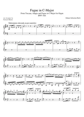 Toccata Adagio and Fugue in C major BWV 564