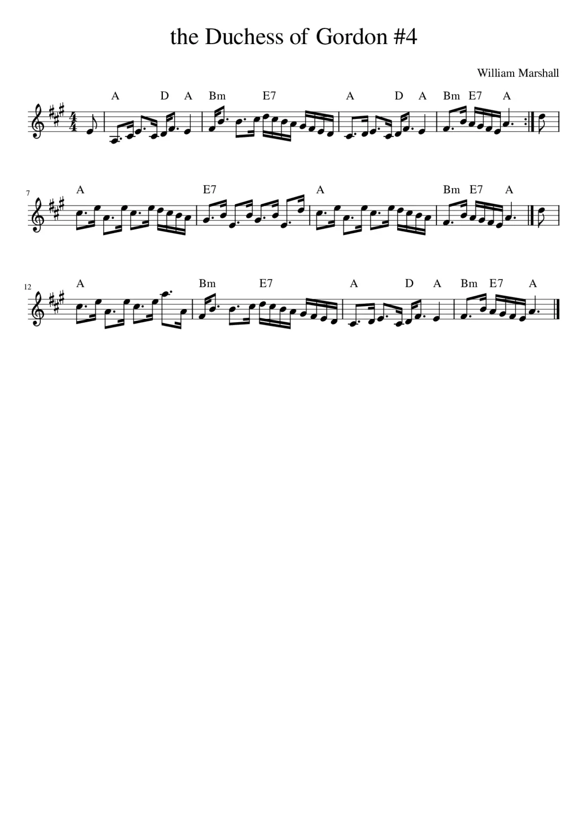 the Duchess of Gordon 4 - Page 1