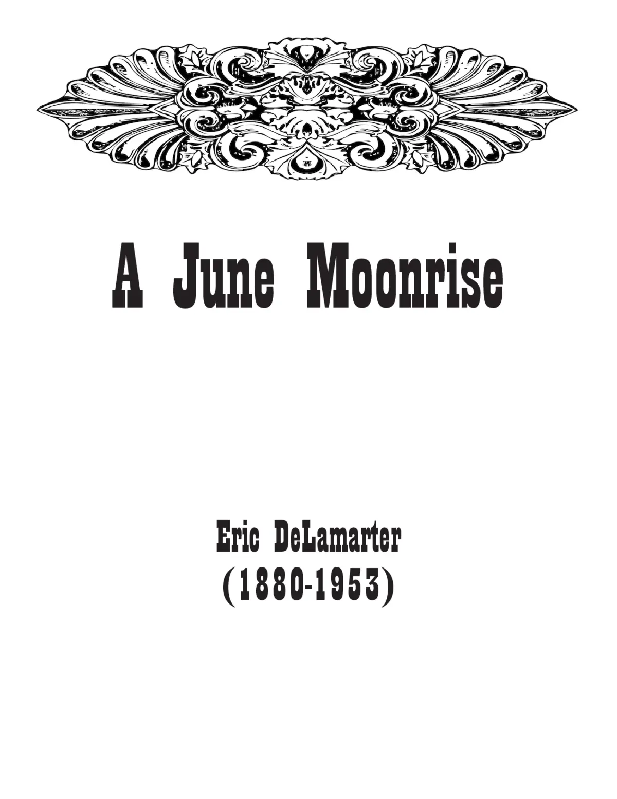 June Moonrise - Page 1