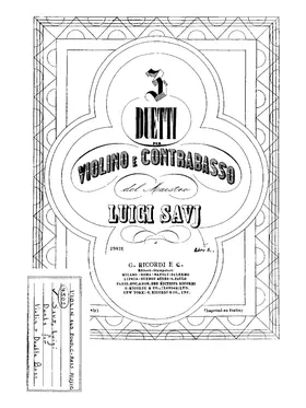 Tre duetti per violino e contrabasso