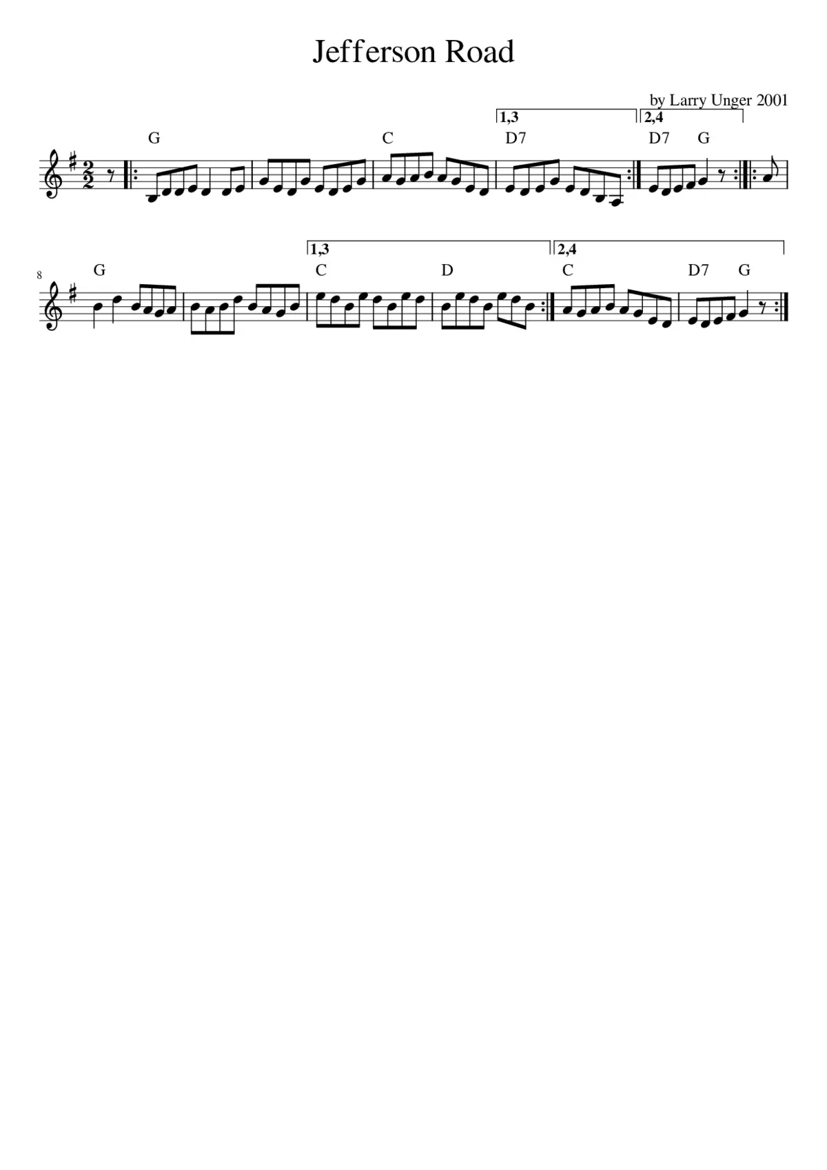 Jefferson Road - Page 1