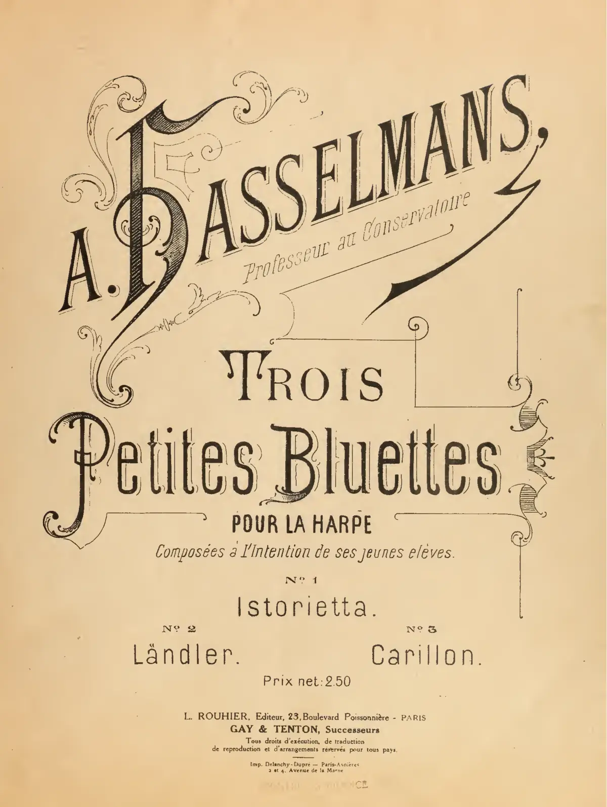 3 Petites bluettes - Page 1