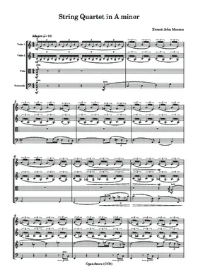 String Quartet in A minor