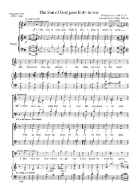 The Son of God goes forth to war