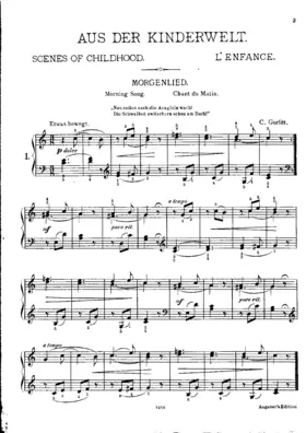 Aus der Kinderwelt, Op.74
