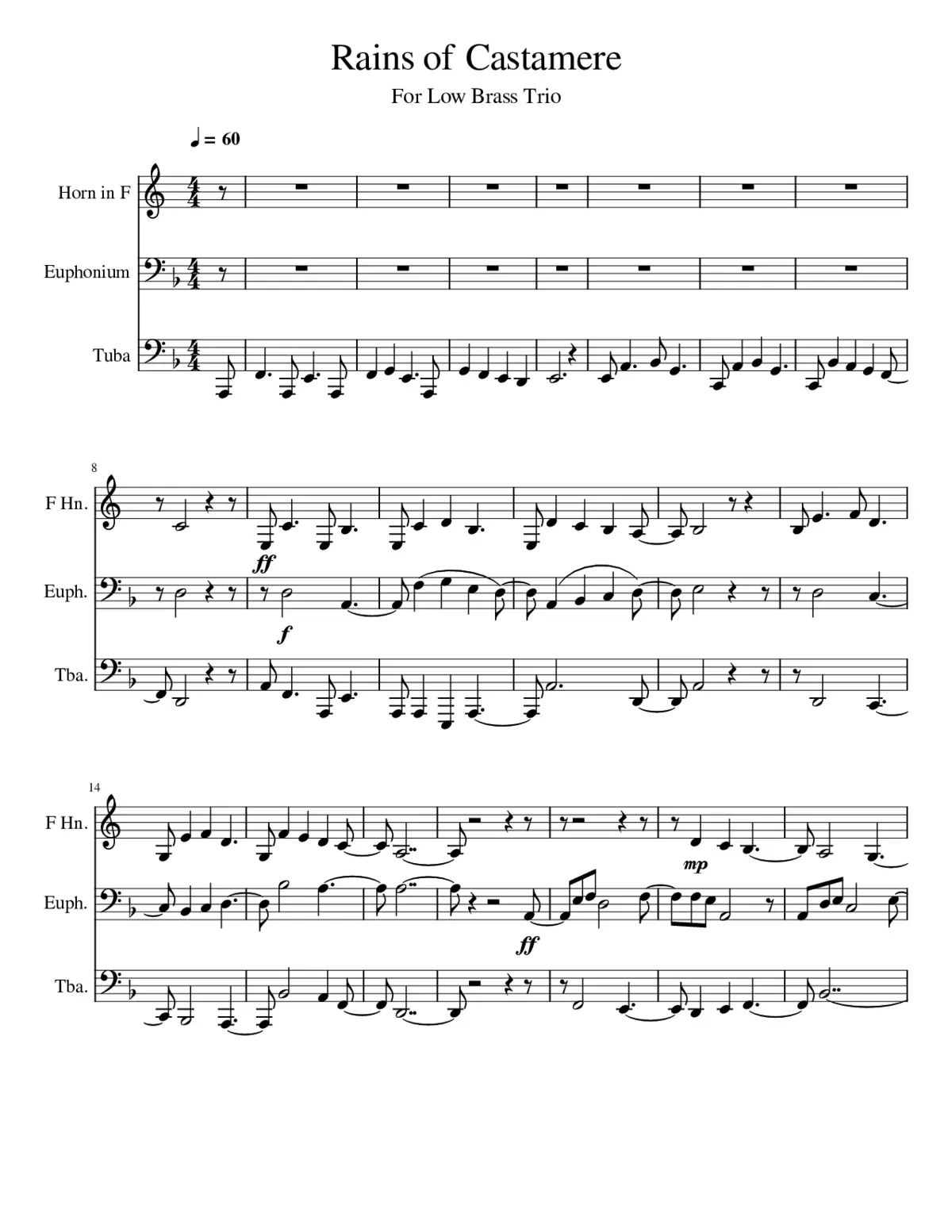 the rains of castamere - Page 1