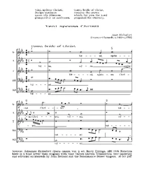 Veni sponsa Christi