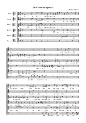 In te Domine speravi