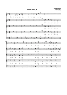 Doleo super te, fili mi Jesu