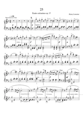 Études enfantines Op.37