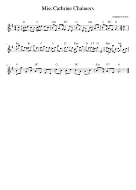 Miss Cathrine Chalmers