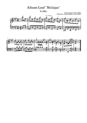 Album-Leaf 'Molique'