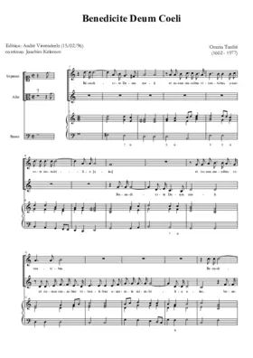 Benedicite Deum Caeli