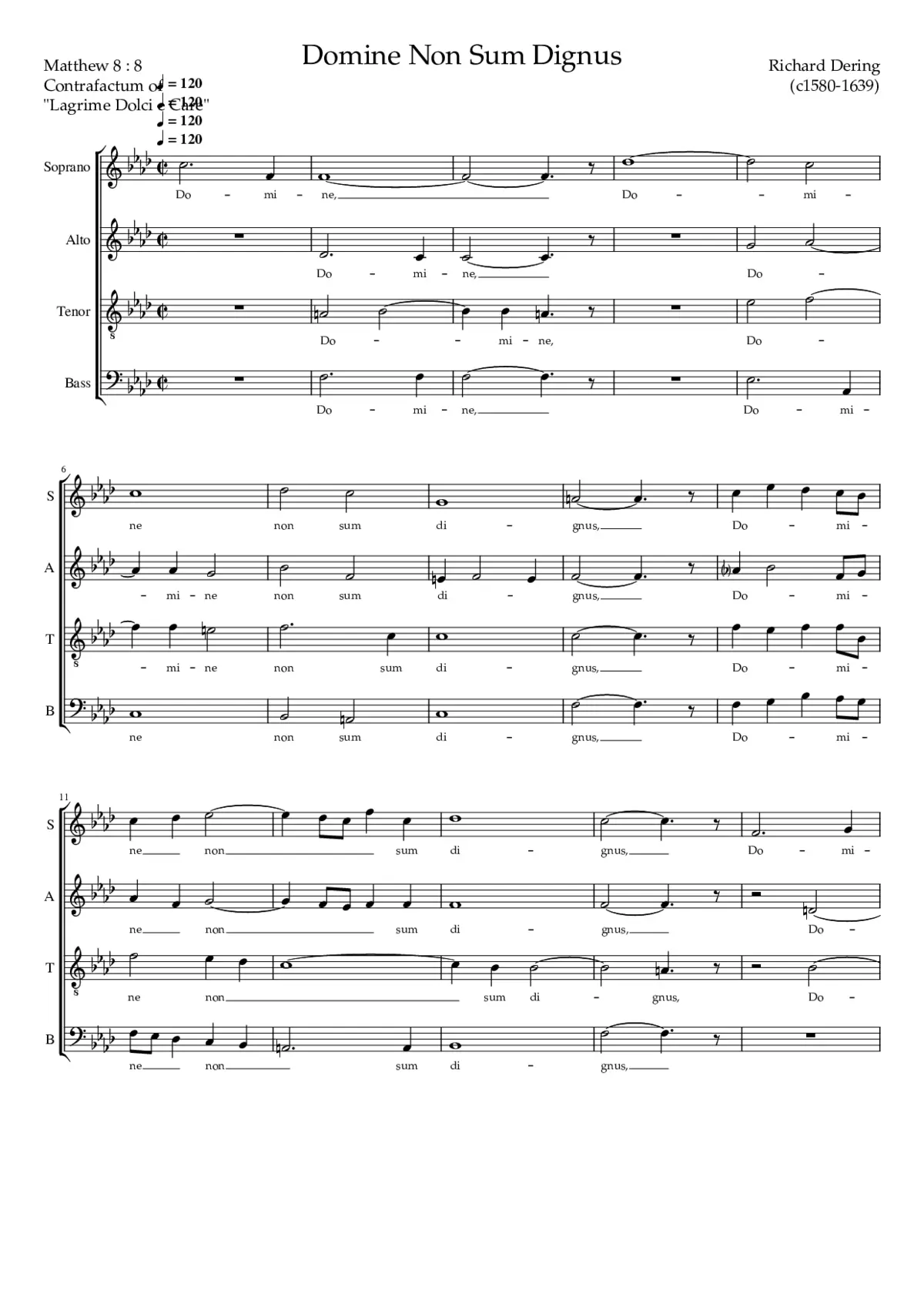 Domino non sum dignus - Page 1