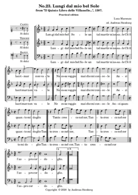 Lungi dal mio bel Sole