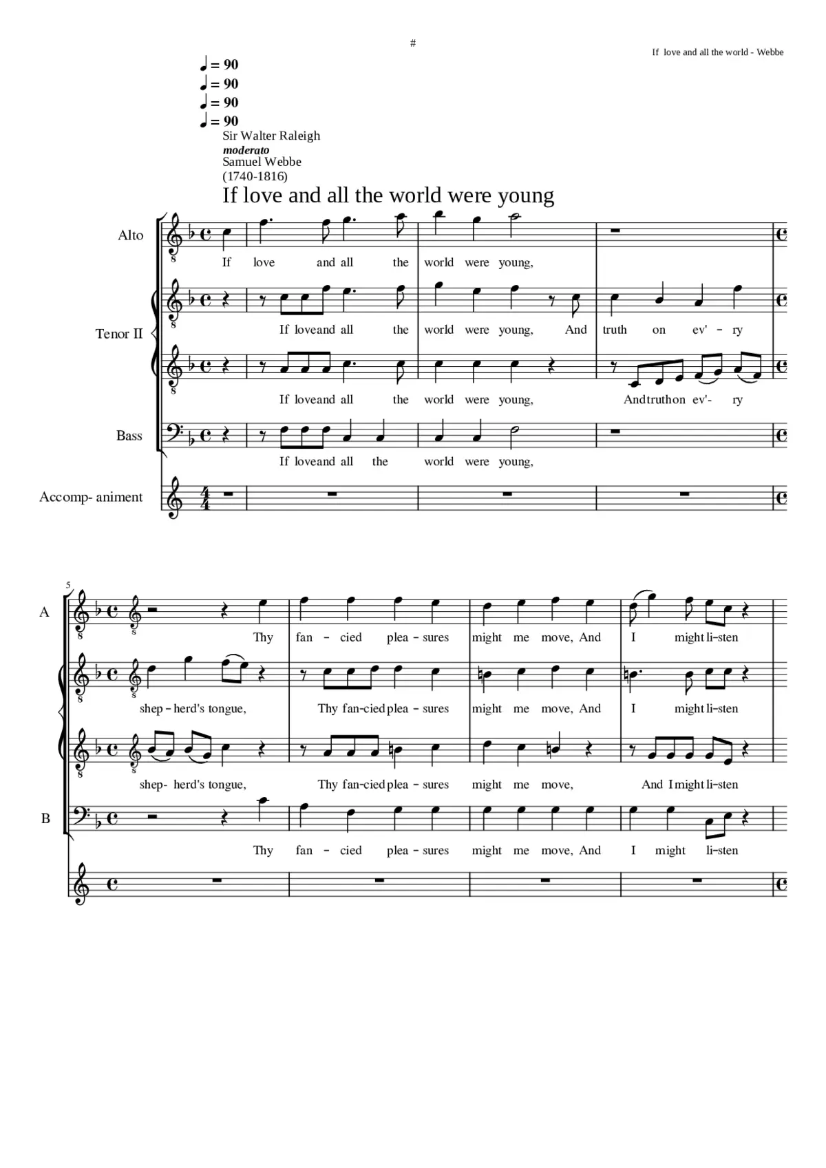 If love and all the world were young - Page 1