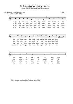 O Jesus, joy of loving hearts